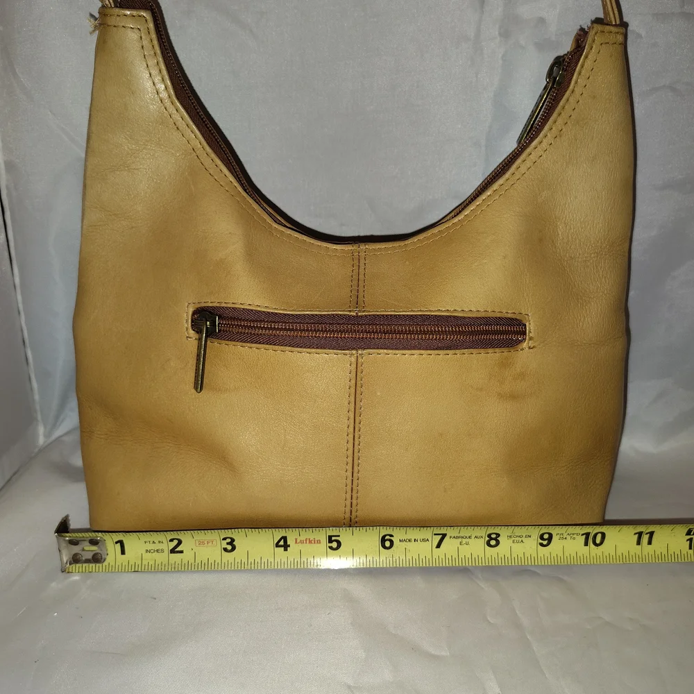 Vintage Le Donne Women's Brown Leather Purse